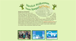 Desktop Screenshot of oberpfaelzer-spargel.de