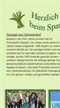 Mobile Screenshot of oberpfaelzer-spargel.de